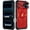 Red, variant on Military Grade Shockproof Case for iPhone 18 Pro, Built-in N52 Magnetic Ring, Slide Camera Lens Cover, Rugged Heavy Duty Protective Phone Case