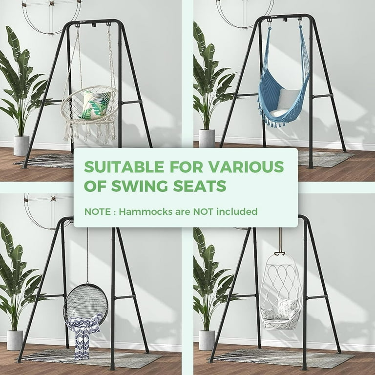 G TALECO GEAR Large Metal Hammock Chair Stand for Indoor G TALECO GEAR Large Metal Hammock Chair Stand for Indoor