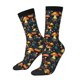 thumbnail image 1 of Balery Colorful Plants Mushroom Calcetas Largas con Estampado para Hombre y Mujer – Suaves y Transpirables, Talla Única (US 5-11), 1 of 6