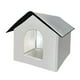 thumbnail image 3 of Casa para gatos de exterior, plegable, aislante, impermeable, con calefacción, tipo cueva, fácil de montar, ideal para garajes, patios, balcones, jard Gris L, 3 of 8