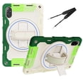 thumbnail image 1 of XYX 3in1 Rotating Stand Case for Honor Pad X9 11.5 inch with Hand/Shoulder Strap, Shockproof Rugged, Colorful Green, 1 of 7
