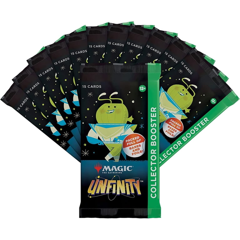 MTG Magic The Gathering Unfinity Draft Collector Omega Box - Booster Packs  - Walmart.com