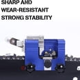 thumbnail image 4 of Chain Sharpener Portable Hand Crank Chain Sharpener Set for Chainsaw Chain Sharpening Fast Accurate Guided Grinding System Wide Compatibility Aluminum Alloy Construction Outdoor , Chain Grinder *1, 4 of 7