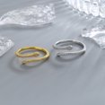 thumbnail image 4 of Anillo de serpiente delgado, distintivo, estilo hip hop, de alto nivel, con diamantes de imitación, taladro, circonita, anillo de dedo índice en forma de serpiente, anillo de lujo inteligente, 4 of 6