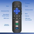 thumbnail image 4 of XiHAMA 2-Pack Replacement Compatible with Roku TV Remote Compatible for TCL Roku/Onn Roku/Hisense Roku/Philips Roku/Sharp Roku/Westinghouse Roku/Insignia Roku TV [Remote Control for Roku TV Only], 4 of 8