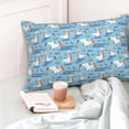 thumbnail image 4 of Naloa Pelican Reed And Fish Pillow Covers, Throw Pillow Case Cushion Covers,Cushion for Bedroom,Couch,Home-20"x30", 4 of 6