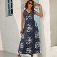 thumbnail image 6 of The Love Boat [Vintage Worn Look] Sleeveless Dress prom dresses ladies dresses for special occasion, 6 of 6