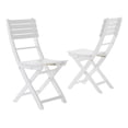 thumbnail image 2 of Acacia Wood Folding Dining Chairs Set of 2, 2 of 8