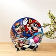 thumbnail image 7 of Sigee Mario Cb for Bone China Decorative Plate with Stand Decorative Plate for Display Decorative Plates for Home Kitchen Bedroom 6-10inch -7in, 7 of 7