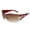 typeA, variant on Star Decor Rimless Sunglasses, Shield-Style UV400 Protection Sunglasses with Metallic Star Accents, Trendy Wraparound Sunglasses for Women, Streetwear Eyewear