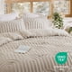 thumbnail image 4 of Juego de edredón Bedsure Boho Tufted Queen Beige, 3 piezas, 4 of 7