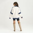 thumbnail image 2 of Women's Gameday Couture White Dallas Cowboys Oversized Vivid Motion Sweatshirt, 2 of 4