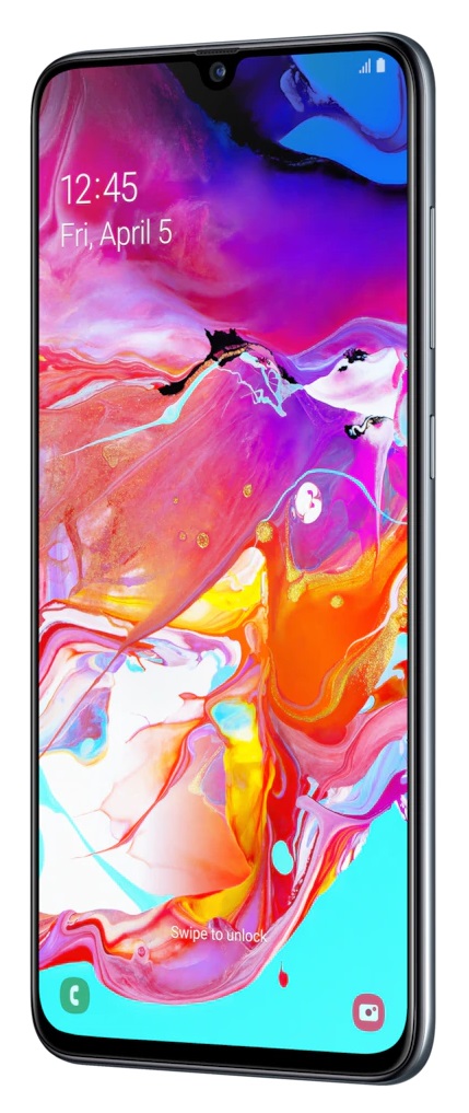 SAMSUNG Galaxy A70 A705M, 128GB, GSM Unlocked Dual SIM – Black - image 5 of 6