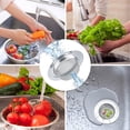 thumbnail image 4 of Goattoy 2pcs Kitchen Sink Strainer Stainless Steel, Easy Clean，Anti-Rust Sink Drain Strainer, Sink Strainers for Kitchen Sinks with Large Wide Rim,Under $10, 4 of 10