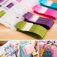 thumbnail image 6 of 2Pcs Adjustable Baggage Tie Packing Belt Suitcase Bag Straps Belt Luggage Accessories Luggage Straps Hanging Buckle Straps PINK, 6 of 8