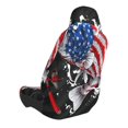 thumbnail image 4 of Lsque Largemouth Bass Fish in USA Pattern Car Seat Covers for Front Seats , Waterproof Seat Covers for Cars, Sporty Front Seat Covers,Car Seat Cover Protector Front Seats, 4 of 5