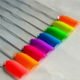 thumbnail image 4 of 6 Colors Mixed Neon Powder Eyeshadow Matte Mineral Sequin Nail Powder Shimmer Shiny Eyeshadow Waterproof Eyeshadow Mskeup tool, 4 of 5