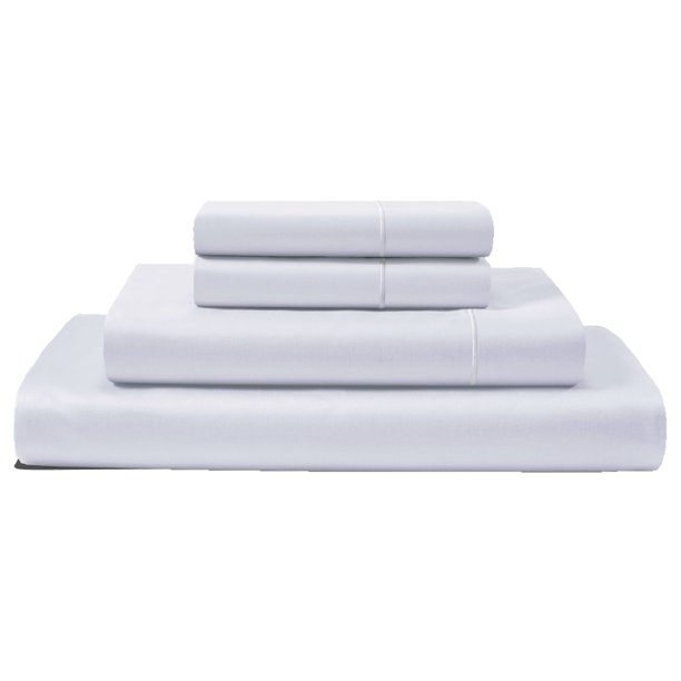 Luxury 500 Thread Count 100 Pima Cotton Solid 4 Piece Sheet Set, King