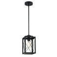 thumbnail image 5 of Farmhouse Pendant Light for Kitchen Island Hanging Light Fixtures Ceiling Mount for Living Room, Dining Room, Bedroom with Matte Black Finished, 5 of 7