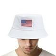 thumbnail image 4 of Patriotic Decorations Flag Hat Costume Topper Print Bucket Hats Independence Day Keepsake Decoration Gift Memorial Day 4th Of July Outdoor Decorations, 4 of 6