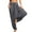 Grey, variant on AWZXDE Women's Solid Color High-Waisted Balloon Yoga Pants with Drawstring Waist, Relaxed Fit, Wide Leg, Comfortable for Exercise and Lounging Purple,L