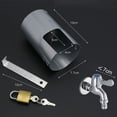 thumbnail image 3 of Outdoor Protective Lock Tap Padlock Anti Lock Tap Protective Cover for , Single Opening, 3 of 8