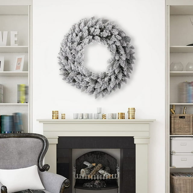 Exquisite Floral Wreath For Elegant Home And Seasonal Festive Celebrations Door Display