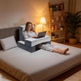 thumbnail image 2 of Yacona Reading Pillow, Bed Pillow for Sitting up with Multifunctional Support Pad, Adult Bed Chair Upright Pillows for Sleeping, Gray, 2 of 8