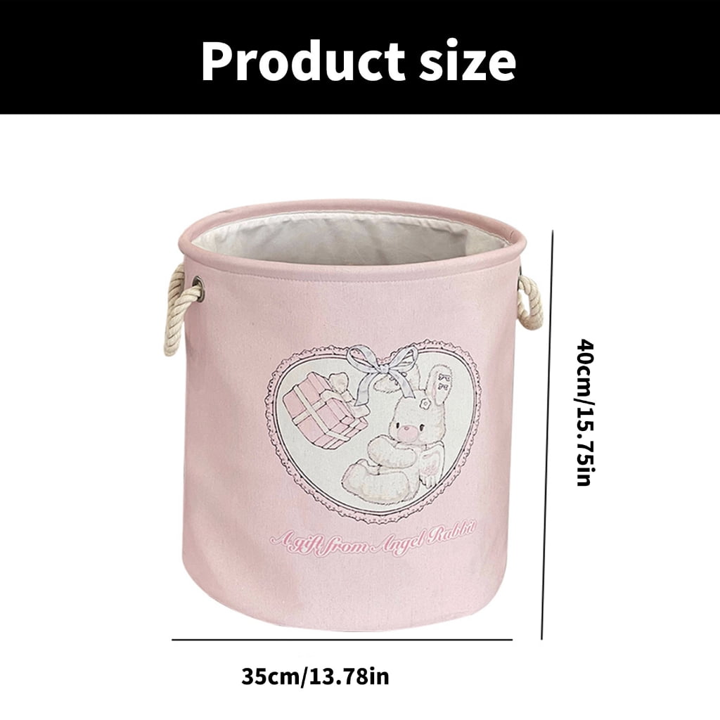 Cotton Linen Laundry Basket Large Capacity Foldable Designs for Dirty Clothes Storage Homes Dormitories and Apartments