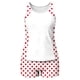 thumbnail image 5 of Ropa Interior Y Sujetadores Conservadores de Dos Piezas Conjunto de Traje de Baño con Sujetador Acolchado sin Mangas Cuello Redondo Traje de Baño Impreso Casual, 5 of 9