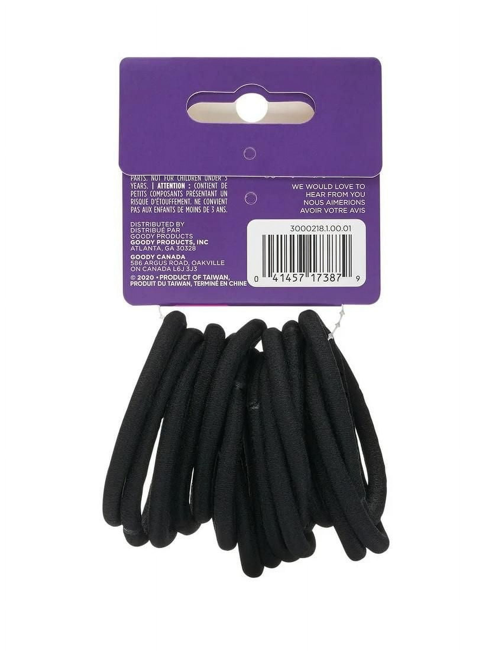 Goody Ouchless damage-free super stretch - Black Elastics - 15Ct