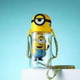 thumbnail image 2 of Botella de agua MINISO Minions Collection de 600 ml con amarillo pajizo, 2 of 9