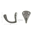 thumbnail image 2 of Set Of 2 Single Prong Iron Hook Antique Silver - Set of 3, 2 of 2