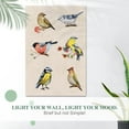 thumbnail image 4 of Poster Prints Wall Paper Art Decor robin birds vintage beige 24x36 inch Photo Picture Poster for Home Bedroom Living Room Kitchen, 4 of 7