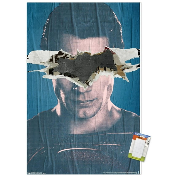 DC Comics Movie - Batman v Superman - Superman Teaser Wall Poster, 14.725" x 22.375"