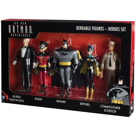 DC Comics New Batman Adventures Bendable Action Figure Boxed Set ...