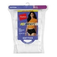 thumbnail image 4 of Hanes Women's Cotton White Brief 10-Pack, Style PW40WH, 4 of 5