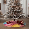 thumbnail image 6 of Bingfone Christmas Tree Skirt Mat Christmas Decoration Interior 36"-Colorful Wool Balls, 6 of 8