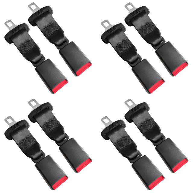 Clip Extensor para Seguridad Asiento Coche Hebilla Sujeción 2 Uds. 23CM