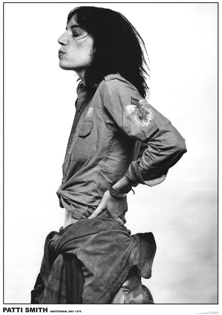 23x33 Patti Smith-Amsterdam 1976 Poster Print 23x33 Patti Smith-Amsterdam 1976 Poster Print