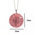 thumbnail image 3 of Hmsavn Car Accessories Car Rearview Mirror Pendant Car Bling Crystal Ball Ornament Hanging, 3 of 3