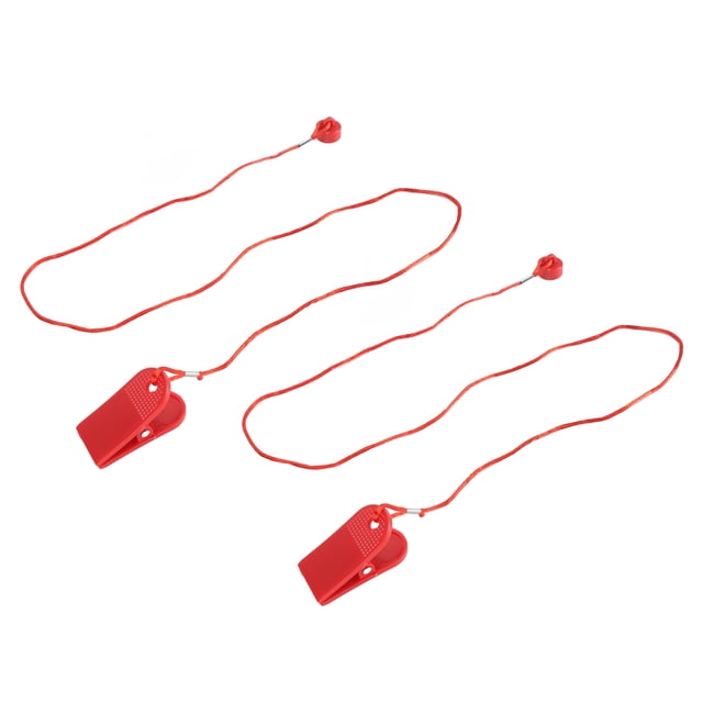 Interruptor De Parada De Emergencia Para Cinta De Correr, Llave Magnética Para Máquina De Correr, Buena Compatibilidad, 2 Piezas, Clip Ligero Y Resistente Para Deportes De