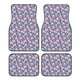thumbnail image 1 of Fotbe Skull Juego de 4 Tapetes para Auto con Estampado – Alfombrillas de Goma Reforzada, Diseño Antideslizante, Protección para Todo el Año – Vehículos, Autos, Camionetas y SUVs, 1 of 7