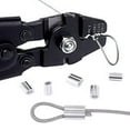 thumbnail image 4 of URTERYSER Wire Rope Crimp Kits Wire Rope Cable with Crimping Sleeves Multifunctional Cutter Scissors for Railing Decking Hanging Color A, 4 of 8