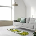 thumbnail image 4 of Sahpxhe Runner Rug, Breathable Strip Design Wear Resistant Floral Textured Floor Carpet For Household Leisure Layout Decor, 4 of 6