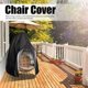 thumbnail image 2 of Waterproof and Dustproof Protective Oxford Hanging Chair Cover for Patio, Rocking Chair, Floating Chair (Black)-, 2 of 5