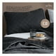 thumbnail image 3 of Edredón Ligero Real Textil + 1 Funda de Almohada, Juego de Colcha Individual, Color Negro/Gris, 3 of 7