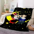 thumbnail image 3 of Manta ligera con estampado de Mickey Minnie de Disney para sala de estar, dormitorio, habitación de los niños, manta cálida, regalo de Navidad, 3 of 5