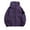 Purple, variant on Quinlirra Mens Jackets Fall Men's Fashion Casual Outdoor Work Bag Long Sleeve Hooded Casual Coat/jacket Jacket