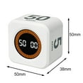 thumbnail image 6 of For Study Pomodoro Timer Silent Study 50 X 50 X 38 Mm Study Timer Customizable Timing Options Dual-Mode Display, 6 of 9